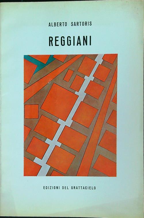 Reggiani - Alberto Sartoris - copertina