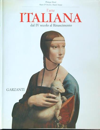 L' arte italiana dal IV secolo al Rinascimento  - copertina