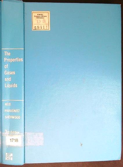 The  properties of Gases and liquids - copertina