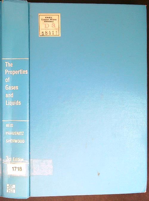 The  properties of Gases and liquids - copertina