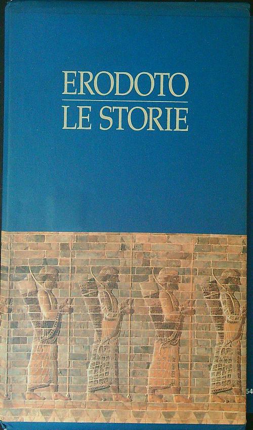 Le  storie - Erodoto - copertina
