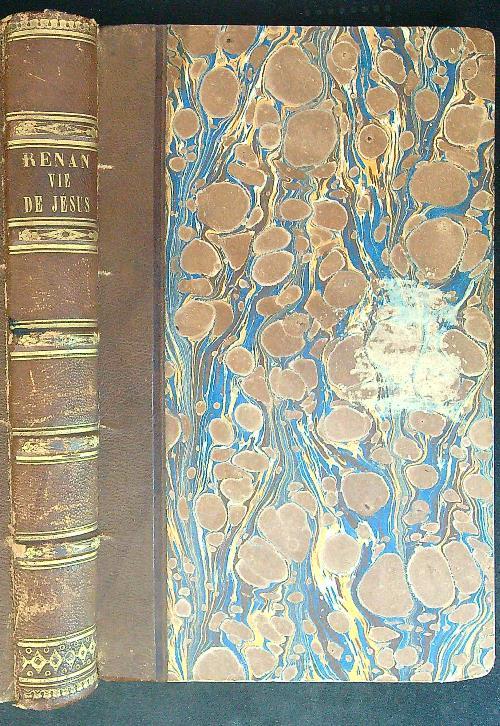 Vie de Jesus - Ernest Renan - copertina