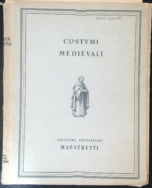 Costumi Medievali - copertina