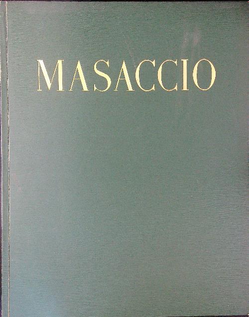 Masaccio - Roberto Longhi - copertina
