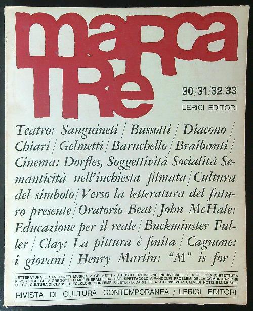 Marcatre' 30/33 - copertina