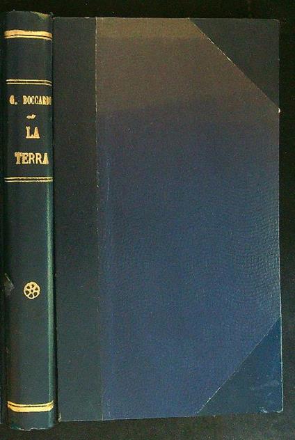 La  terra - G. Boccardo - copertina