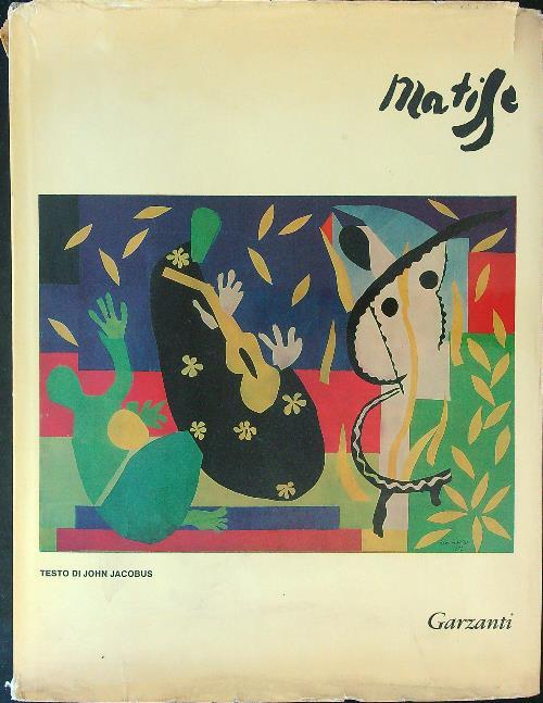 Matisse - John Jacobus - copertina