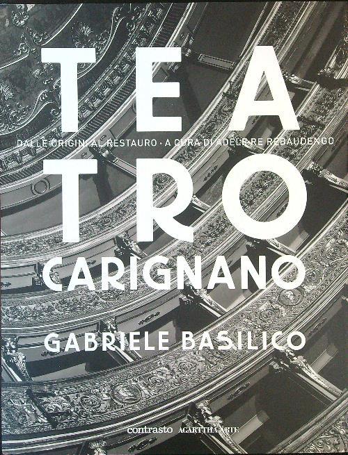 Teatro Carignano - Gabriele Basilico - copertina