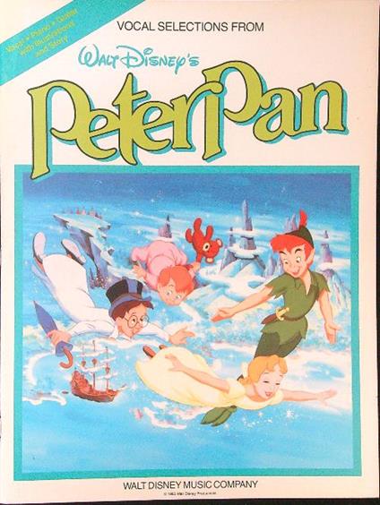 Peter Pan - Walt Disney - copertina