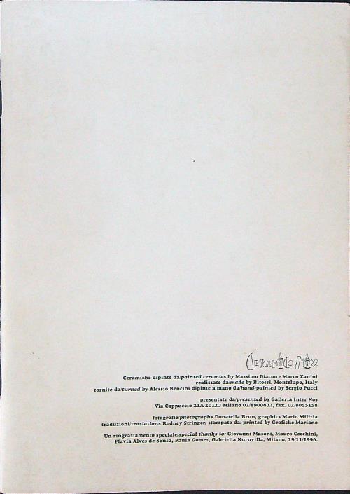 Ceramico mix - copertina