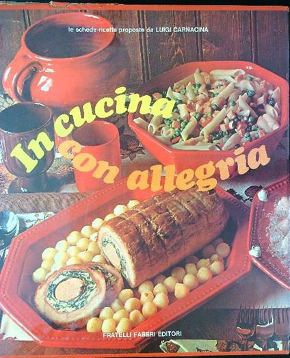In cucina con allegria - Luigi Carnacina - copertina