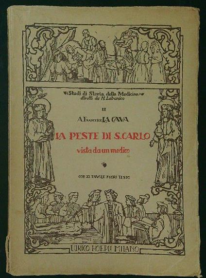 La  peste di S. Carlo - A. Francesco La cava - copertina