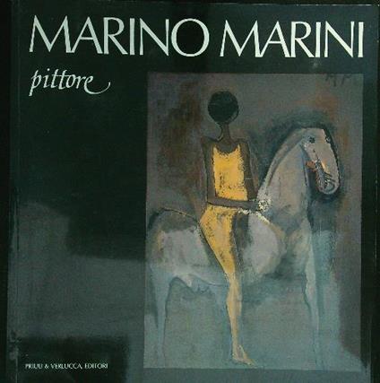 Marino Marini pittore - copertina