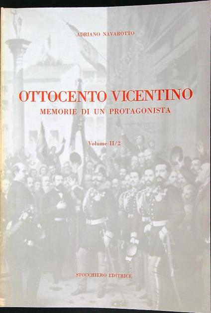 Ottocento vicentino. 3vv - Adriano Navarotto - copertina