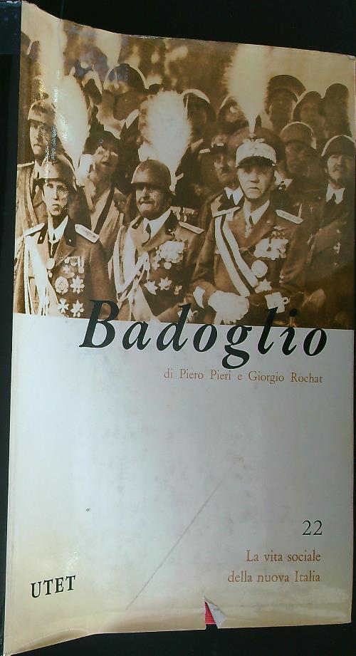 Pietro Badoglio  - Piero Pieri - copertina