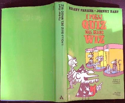 I folli quiz del mago Wiz  - Brant Parker - copertina