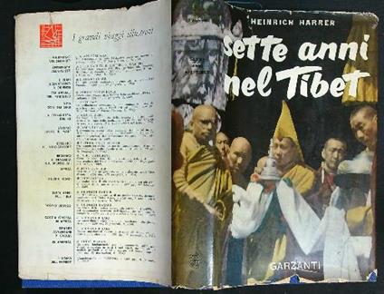 Sette anni nel Tibet   - Heinrich Harrer - copertina