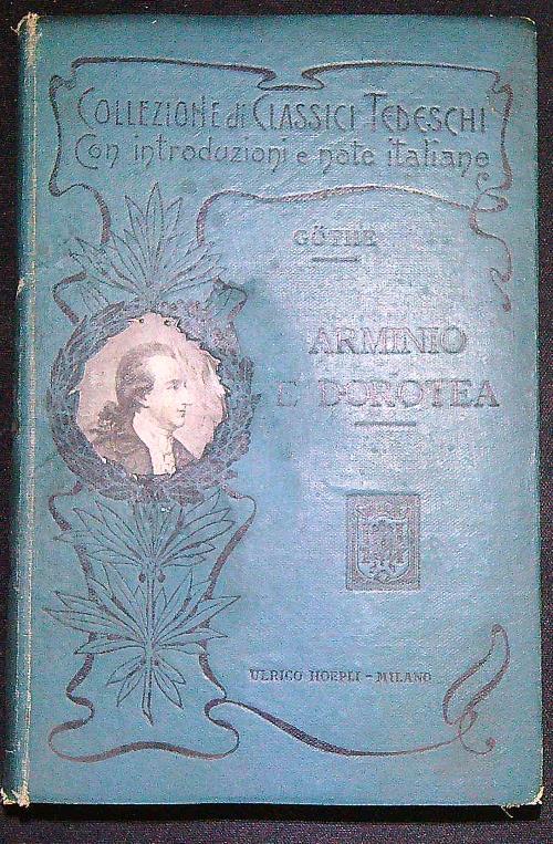 Arminio e Dorotea   -  Goethe - copertina