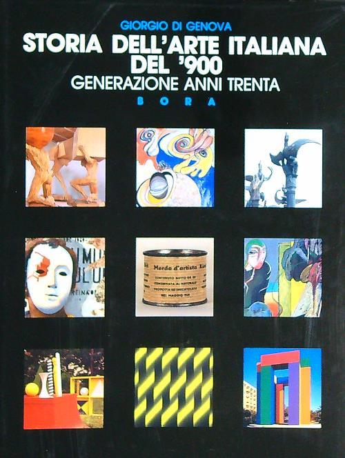 Storia dell'arte italiana del '900. Generazione anni Trenta - Giorgio Di Genova - copertina