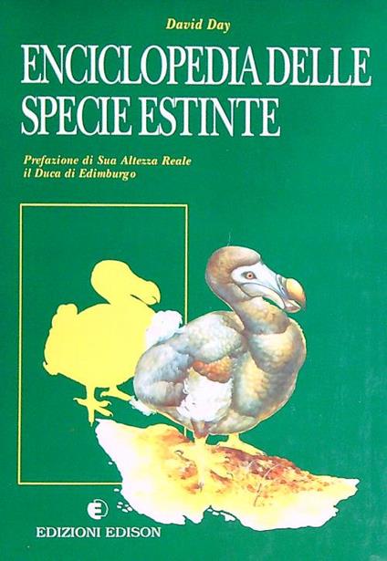 Enciclopedia delle Specie Estinte  - David Day - copertina