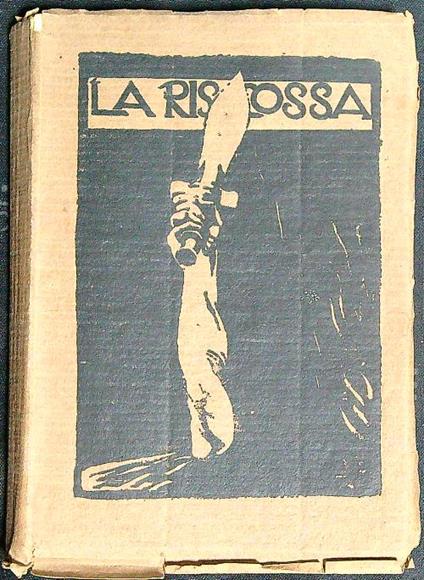 La riscossa   - Gabriele D'Annunzio - copertina