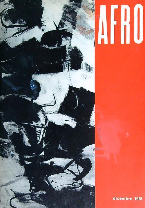Afro dicembre 1961 - copertina