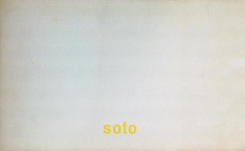 Jesus Soto - copertina