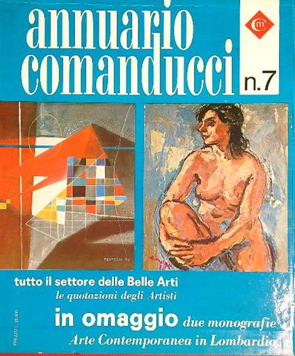 Annuario Comanducci n.7. 3vv - copertina
