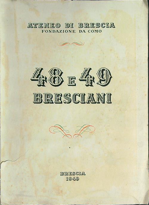48 e 49 bresciani  - copertina