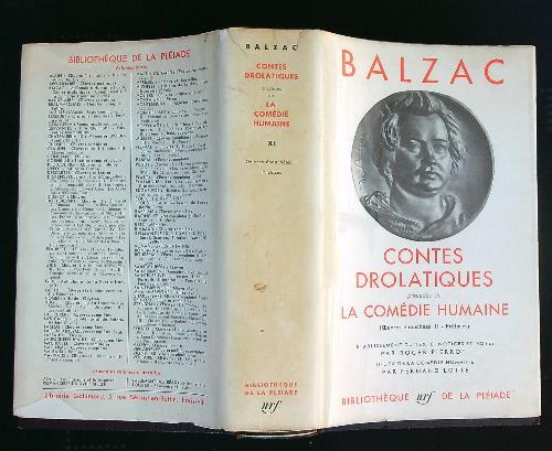 La comedie humaine. Contes Drolatiques  - Balzac - copertina