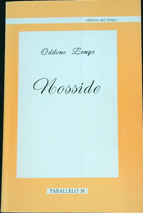 Nosside - Oddone Longo - copertina