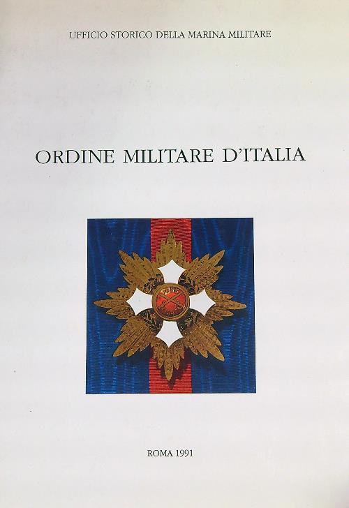 Ordine  Militare d'Italia - copertina