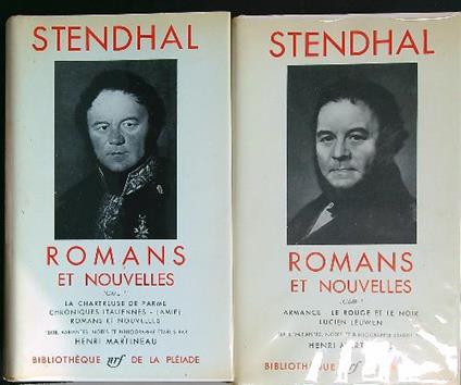 Romans et nouvelles 2VV - Stendhal  - copertina
