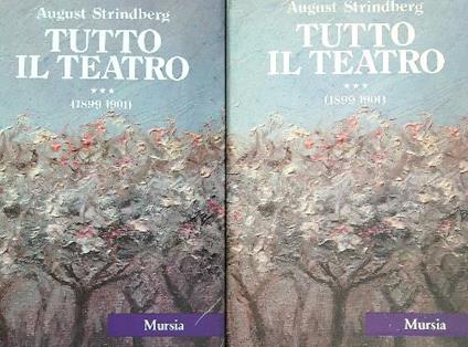 Tutto il teatro vol 3 - August Strindberg - copertina