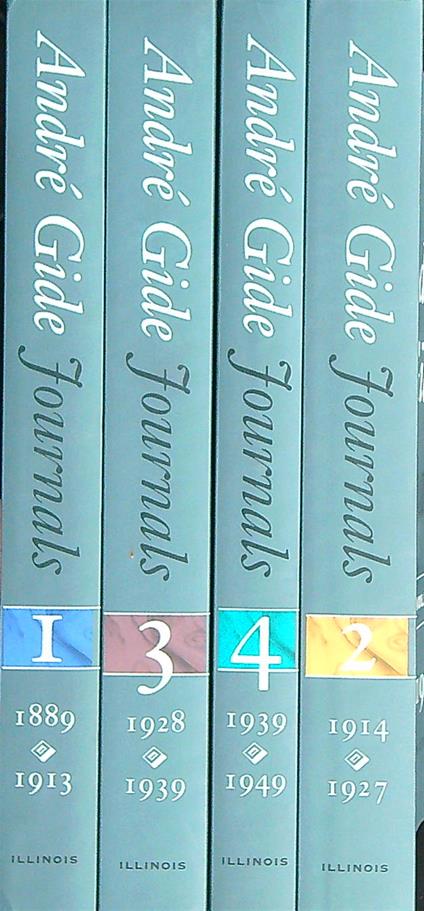 Journals 4vv - Andre Gide - copertina