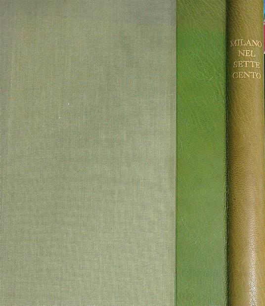 Milano nel settecento - Adele Mazzotta Buratti - copertina