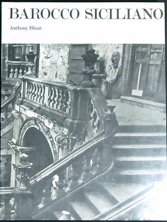 Barocco siciliano  - Anthony Blunt - copertina