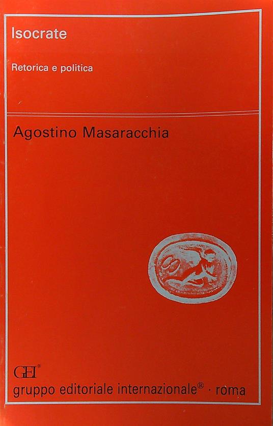 Isocrate - Agostino Masaracchia - copertina