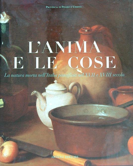 L' anima e le cose - copertina