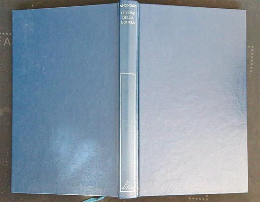 Le cose della guerra - Anonimo - copertina