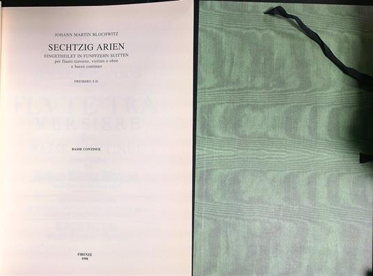 Sechtzig Arien 2vv - Johann Blochwitz - copertina