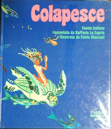 Colapesce - Raffaele La Capria - copertina