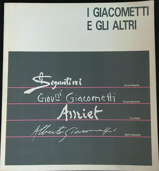 I Giacometti e gli altri - copertina