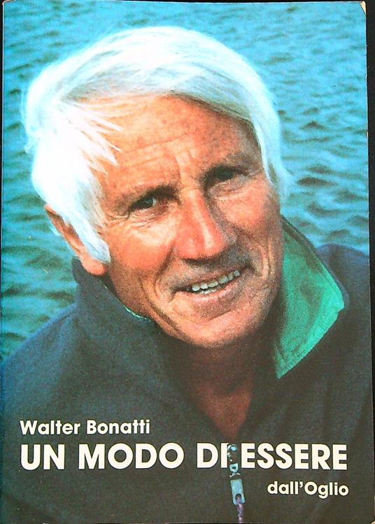 Un modo di essere - Walter Bonatti - copertina