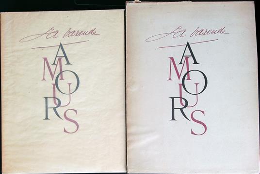 Amours - Jean de La Varende - copertina