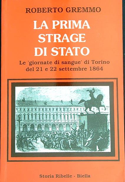 La prima strage di stato - Roberto Gremmo - copertina