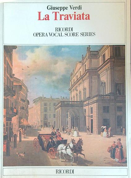 La Traviata - Giuseppe Verdi - copertina
