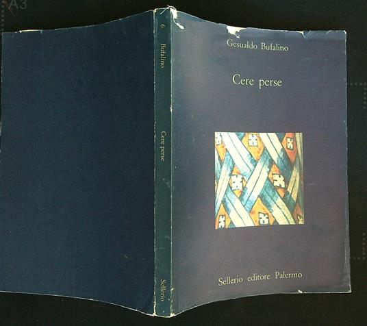 Cere perse - Gesualdo Bufalino - copertina