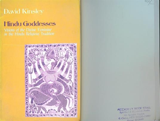 Hindu Goddesses - David Kinsley - copertina