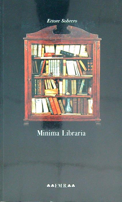 Minima libraria - Ettore Sobrero - copertina